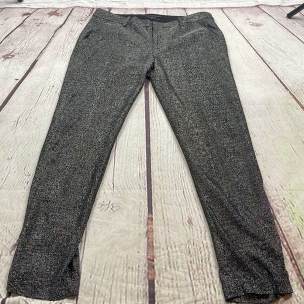 UEC Guess black and silver cigarette pants  size 6